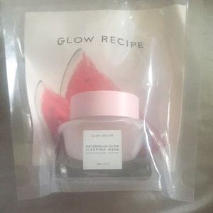 Watermelon glow sleeping mask.